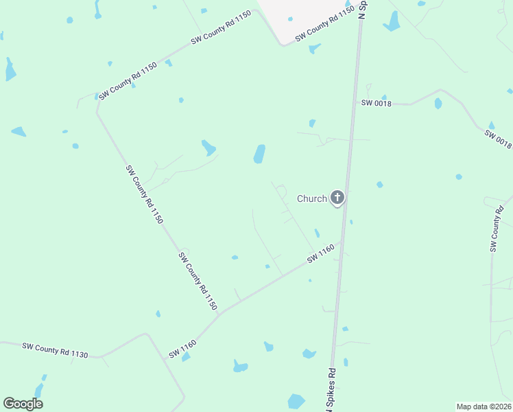 map of restaurants, bars, coffee shops, grocery stores, and more near 3406 Southwest County Road 1161 in Corsicana