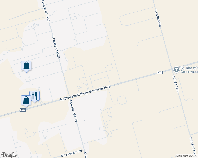 map of restaurants, bars, coffee shops, grocery stores, and more near in Midland
