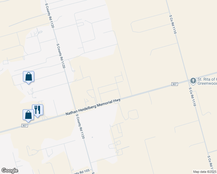 map of restaurants, bars, coffee shops, grocery stores, and more near in Midland