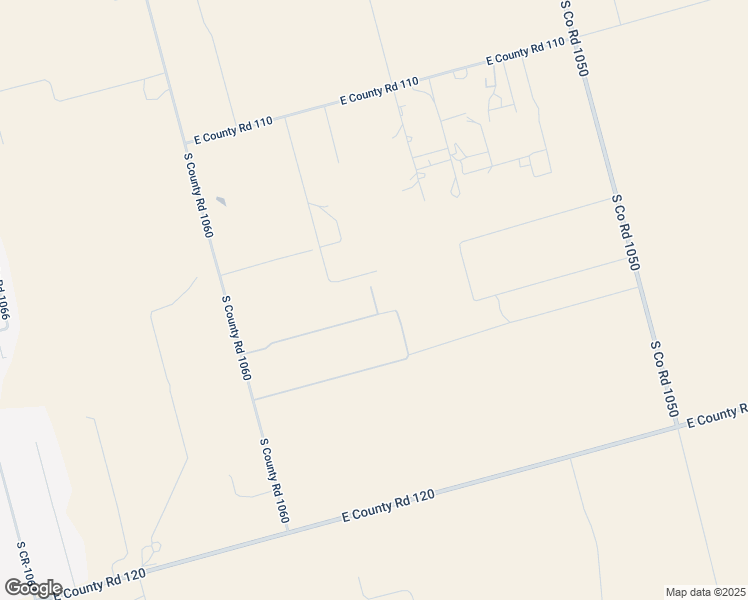 map of restaurants, bars, coffee shops, grocery stores, and more near South Co Road 1057 in Midland