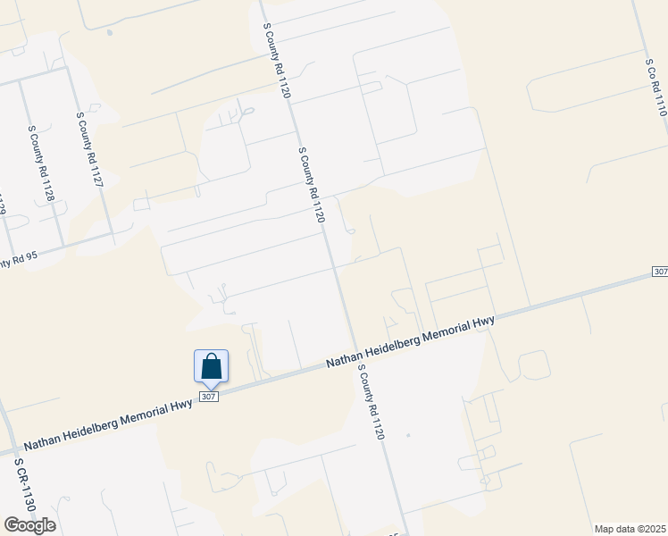 map of restaurants, bars, coffee shops, grocery stores, and more near 6915 East County Road 98 in Midland