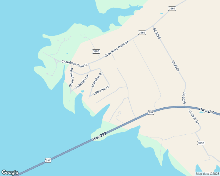 map of restaurants, bars, coffee shops, grocery stores, and more near 2017 Indian Trail in Kerens