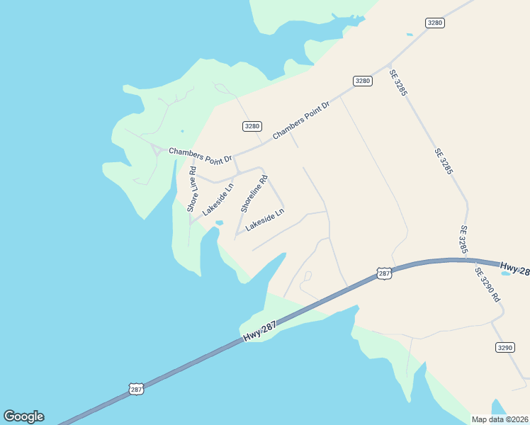 map of restaurants, bars, coffee shops, grocery stores, and more near 2017 Indian Trail in Kerens