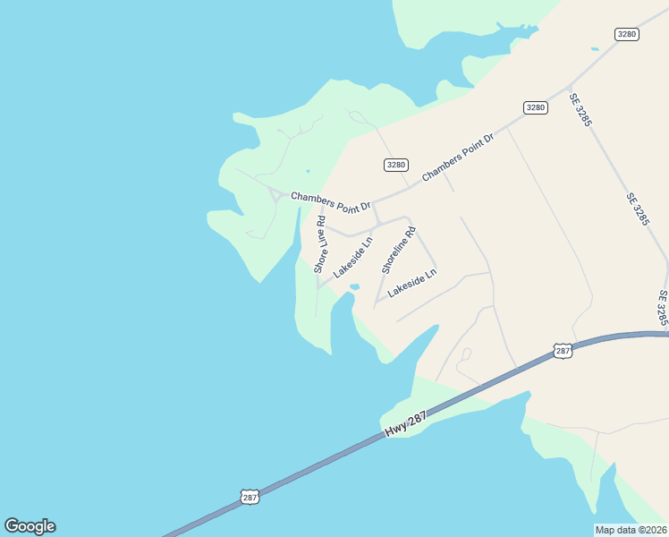 map of restaurants, bars, coffee shops, grocery stores, and more near 910 Lakeside Lane in Kerens