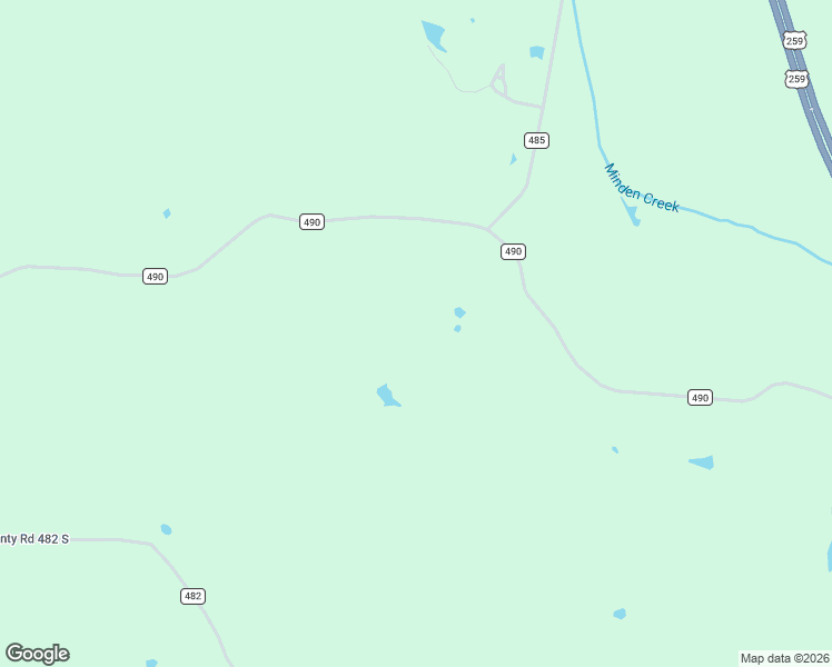 map of restaurants, bars, coffee shops, grocery stores, and more near in Minden