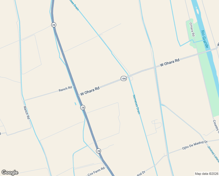 map of restaurants, bars, coffee shops, grocery stores, and more near 2791 West Ohara Road in Anthony