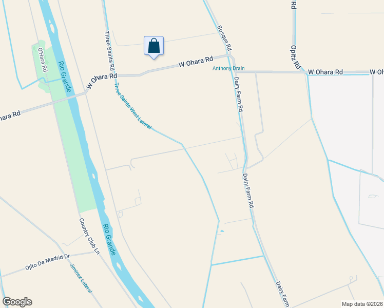 map of restaurants, bars, coffee shops, grocery stores, and more near 1265 Webb Road in Anthony