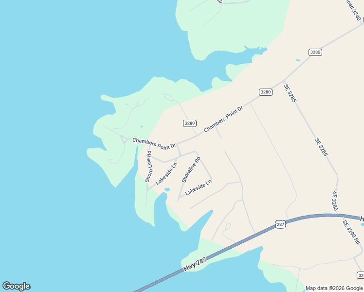map of restaurants, bars, coffee shops, grocery stores, and more near 2003 Indian Trail in Kerens