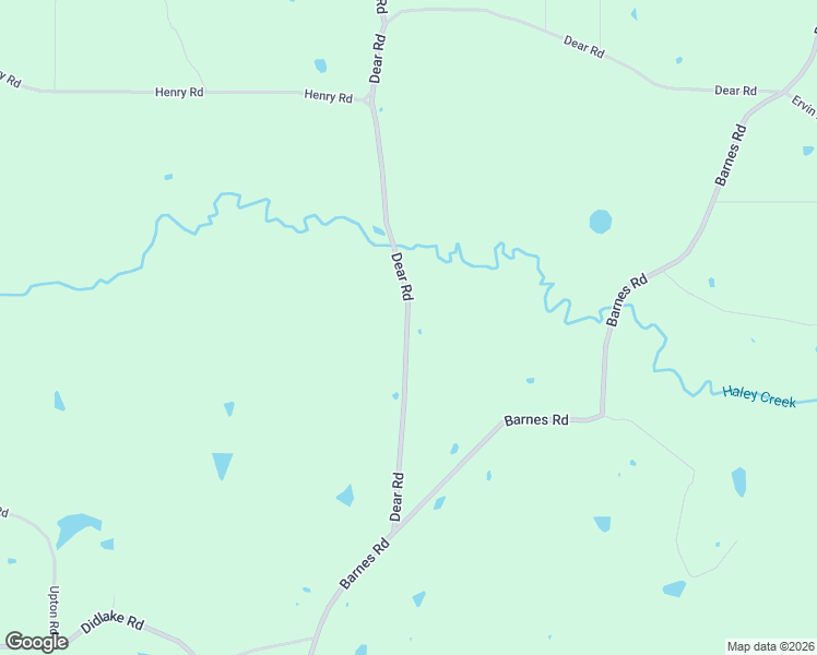 map of restaurants, bars, coffee shops, grocery stores, and more near 2021 Dear Road in Crystal Springs