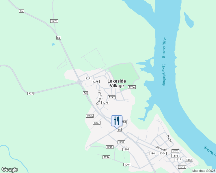 map of restaurants, bars, coffee shops, grocery stores, and more near 129 County Road 1280 in Morgan