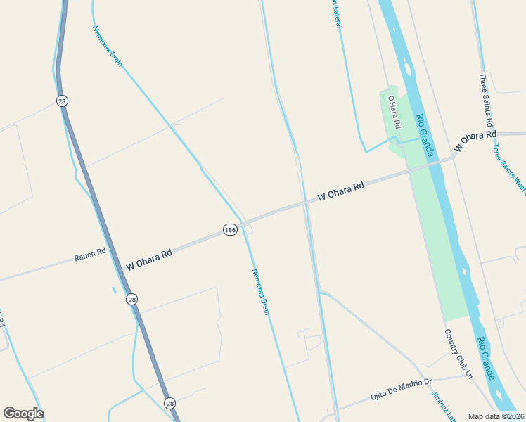 map of restaurants, bars, coffee shops, grocery stores, and more near 2513-3099 West Ohara Road in Anthony