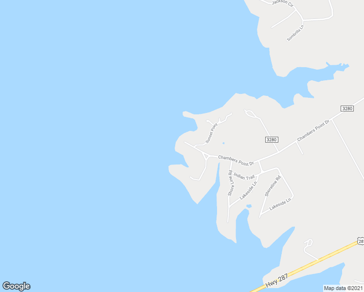 map of restaurants, bars, coffee shops, grocery stores, and more near 507 Chambers Point Drive in Kerens