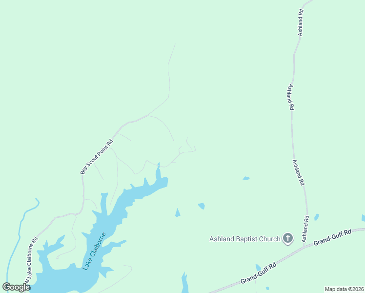 map of restaurants, bars, coffee shops, grocery stores, and more near 4096 North Lake Claiborne Road in Port Gibson