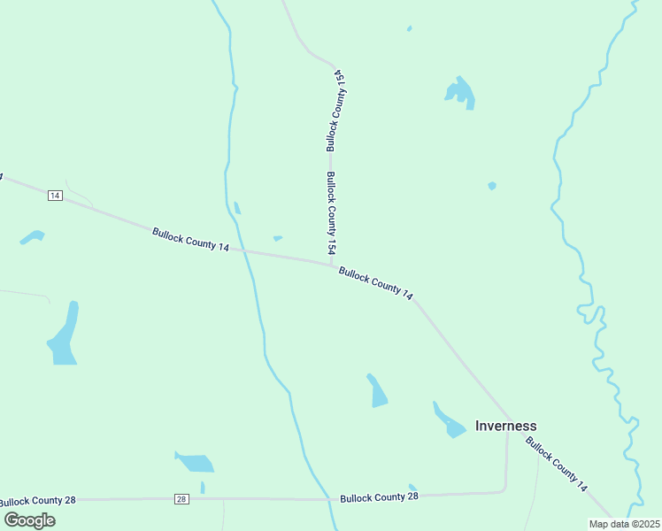 map of restaurants, bars, coffee shops, grocery stores, and more near Bullock County 14 in Union Springs