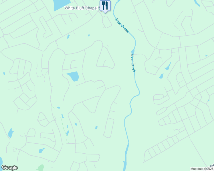 map of restaurants, bars, coffee shops, grocery stores, and more near 13003 Crestwood in Whitney