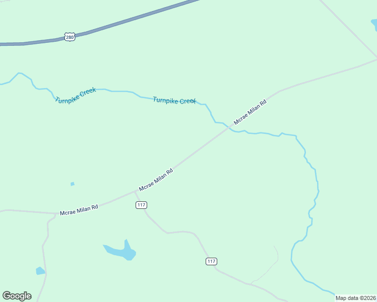 map of restaurants, bars, coffee shops, grocery stores, and more near 1038 Mcrae Milan Road in McRae-Helena