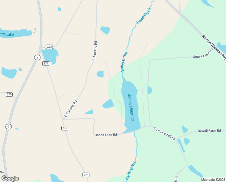 map of restaurants, bars, coffee shops, grocery stores, and more near 322 Johnny Jones Road in Reidsville