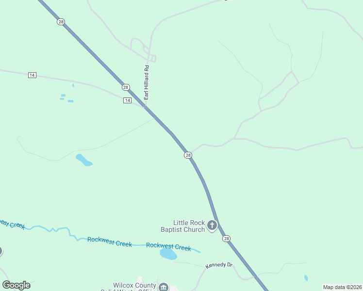 map of restaurants, bars, coffee shops, grocery stores, and more near Highway 28 in Camden