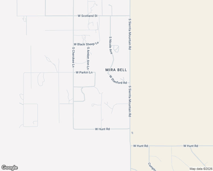 map of restaurants, bars, coffee shops, grocery stores, and more near 14300 West Stanford Road in Tucson