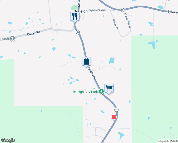 map of restaurants, bars, coffee shops, grocery stores, and more near 263 Magnolia Drive in Raleigh