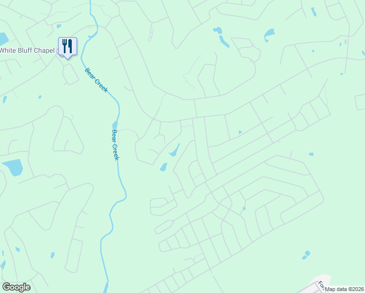 map of restaurants, bars, coffee shops, grocery stores, and more near 8051 Edgebrook Drive in Whitney