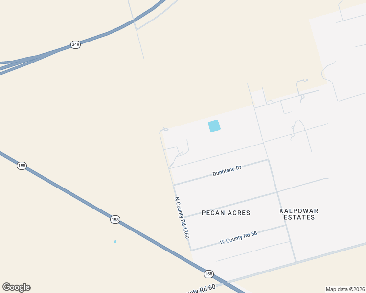 map of restaurants, bars, coffee shops, grocery stores, and more near 5300 Dumfries Road in Midland