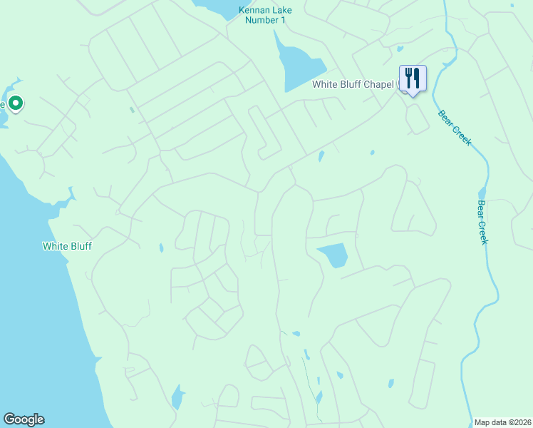 map of restaurants, bars, coffee shops, grocery stores, and more near 7013 Golf Drive in Whitney