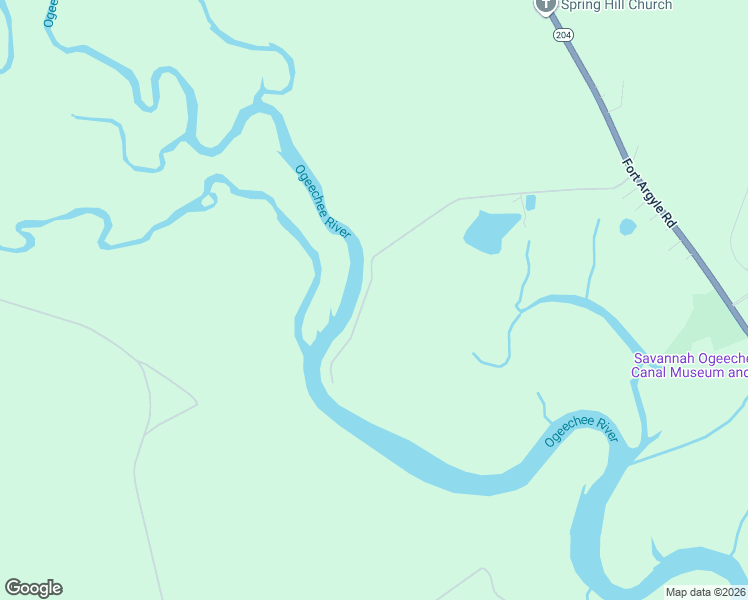 map of restaurants, bars, coffee shops, grocery stores, and more near 11 Fort Argyle Lane in Savannah