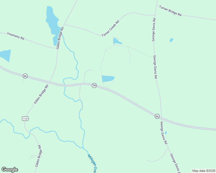 map of restaurants, bars, coffee shops, grocery stores, and more near Highway 56 in Uvalda