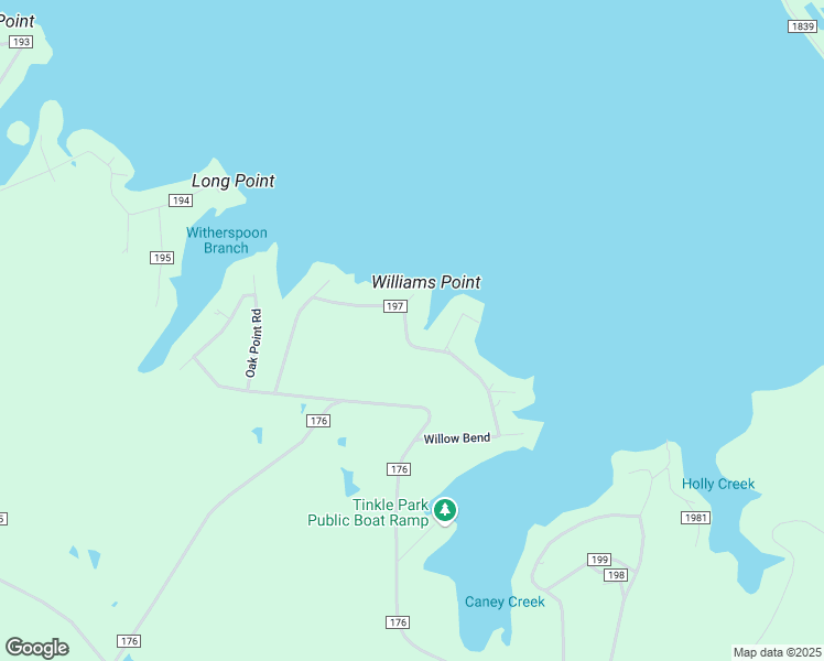 map of restaurants, bars, coffee shops, grocery stores, and more near 410 County Road 197 in Gary City