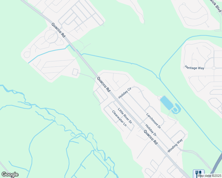 map of restaurants, bars, coffee shops, grocery stores, and more near 219 Laurelwood Drive in Savannah