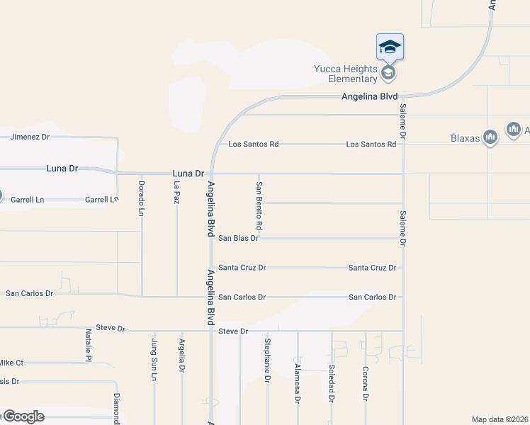 map of restaurants, bars, coffee shops, grocery stores, and more near 1151 San Blas Drive in Chaparral