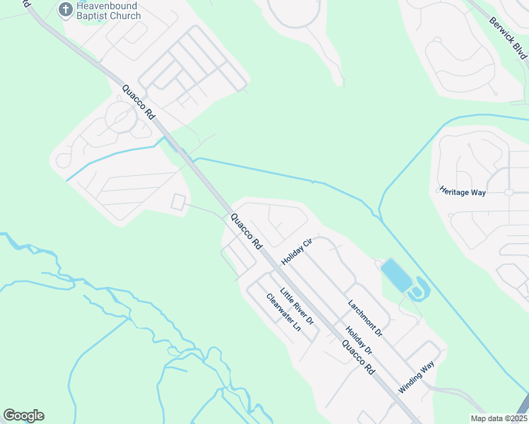 map of restaurants, bars, coffee shops, grocery stores, and more near 103 Laurelwood Lane in Savannah