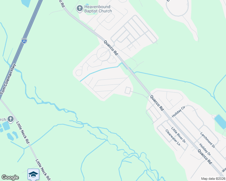 map of restaurants, bars, coffee shops, grocery stores, and more near 42 Willow Drive in Savannah