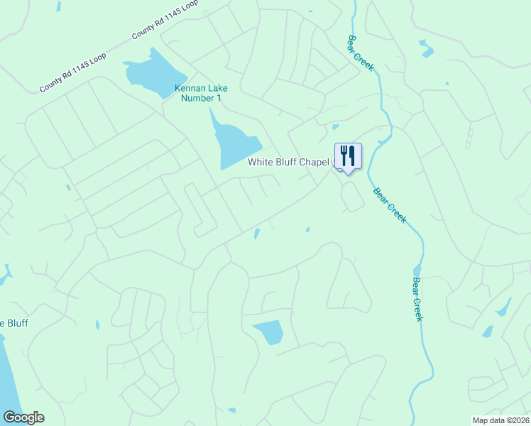map of restaurants, bars, coffee shops, grocery stores, and more near 1505 Deerwood Court in Whitney