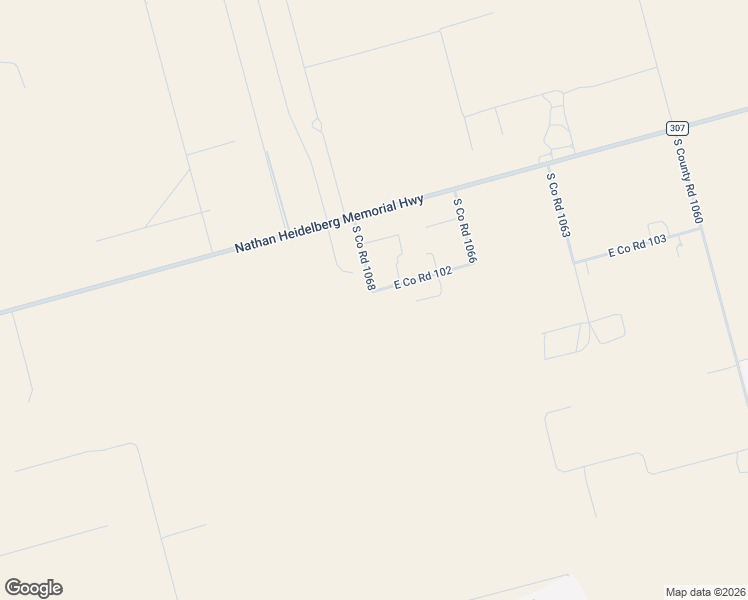 map of restaurants, bars, coffee shops, grocery stores, and more near 12100 East Co Road 102 in Midland