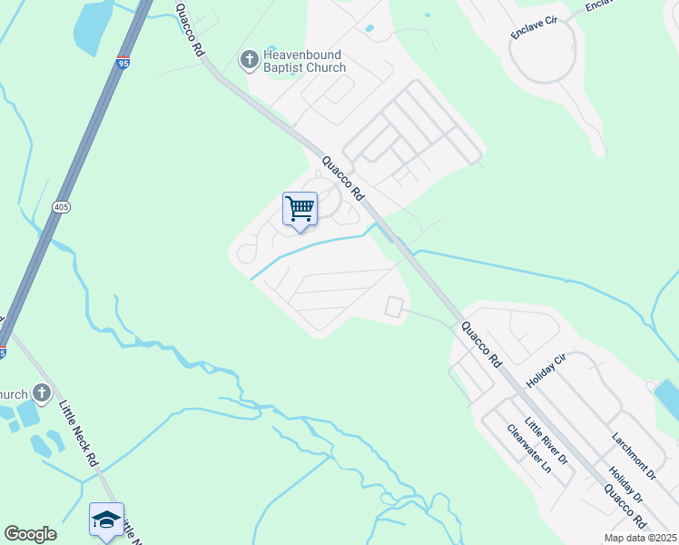 map of restaurants, bars, coffee shops, grocery stores, and more near 210 Twisted Oak Drive in Savannah