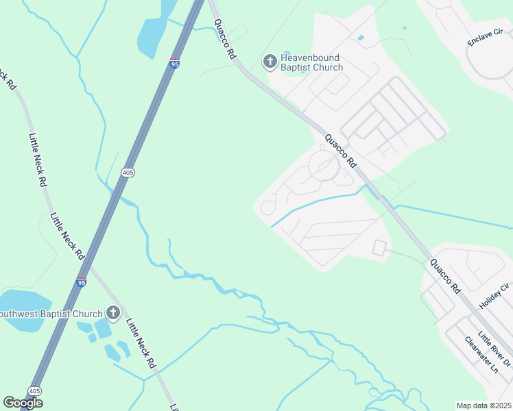 map of restaurants, bars, coffee shops, grocery stores, and more near 307 Green Oak Drive in Savannah