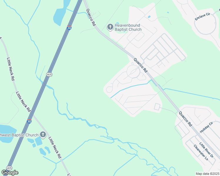 map of restaurants, bars, coffee shops, grocery stores, and more near 450 Green Oak Drive in Savannah