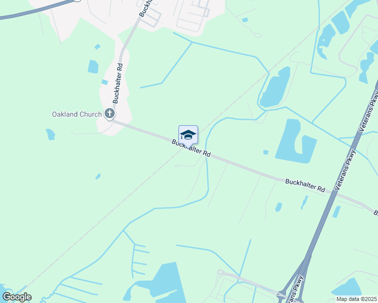 map of restaurants, bars, coffee shops, grocery stores, and more near 301 Buckhalter Road in Savannah