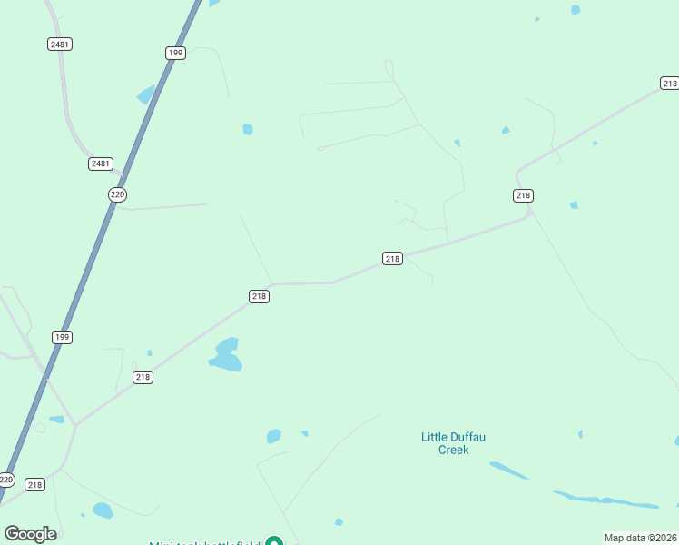 map of restaurants, bars, coffee shops, grocery stores, and more near 2523 Cr218 in Hico