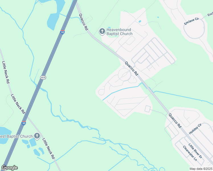 map of restaurants, bars, coffee shops, grocery stores, and more near 450 Green Oak Drive in Savannah