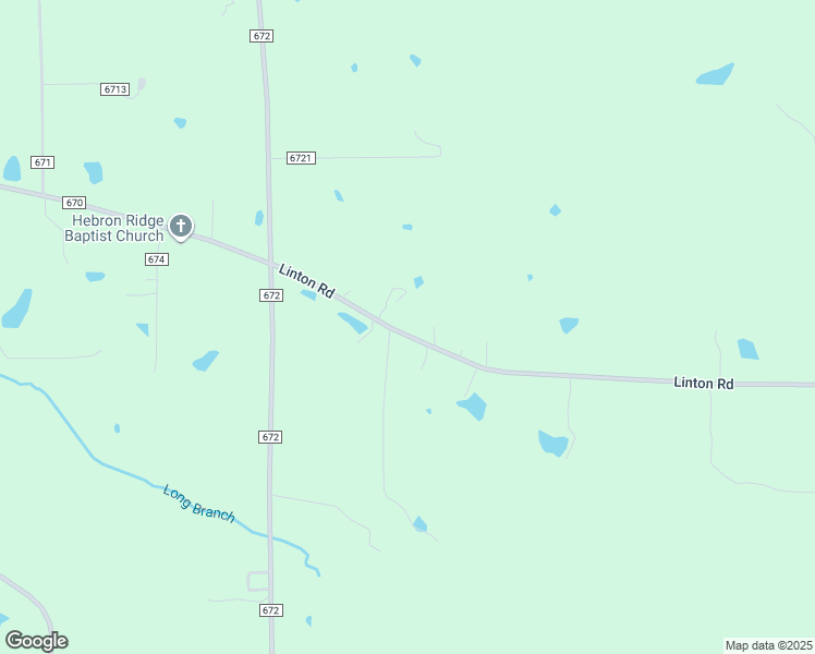 map of restaurants, bars, coffee shops, grocery stores, and more near 1652-1740 Linton Road in Quitman