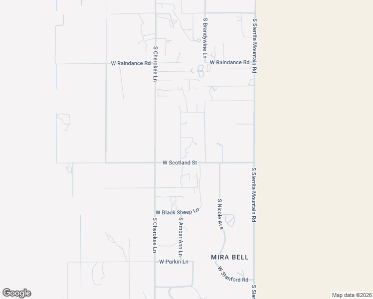 map of restaurants, bars, coffee shops, grocery stores, and more near 14430 West Scotland Street in Tucson