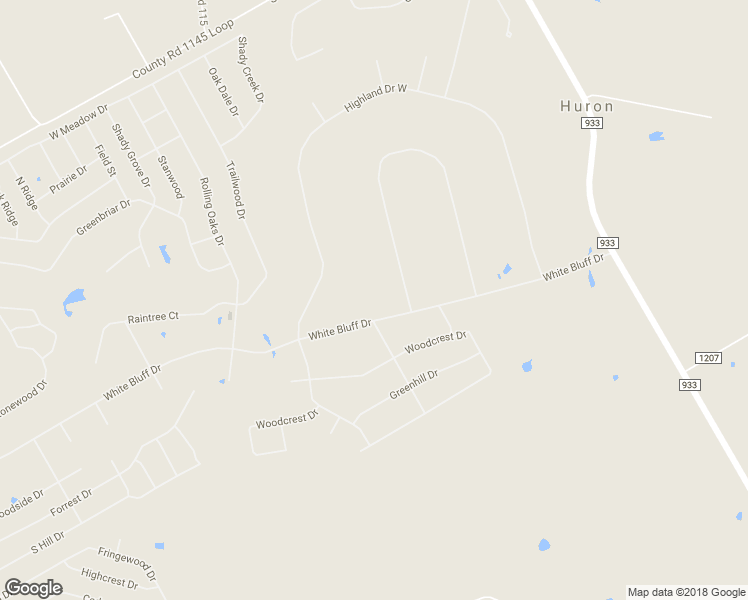 map of restaurants, bars, coffee shops, grocery stores, and more near 1735 White Bluff Drive in Whitney