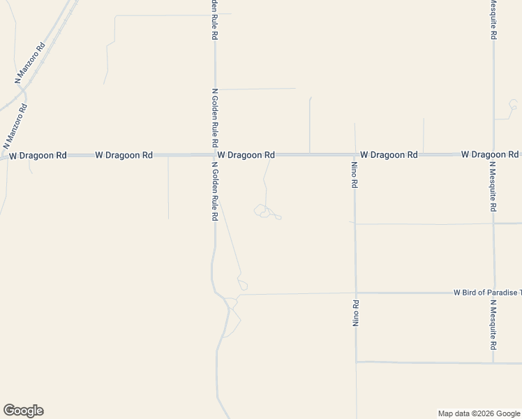 map of restaurants, bars, coffee shops, grocery stores, and more near 2076 West Dragoon Road in Cochise