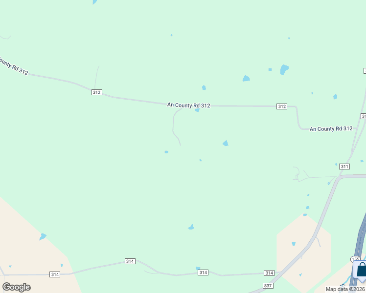 map of restaurants, bars, coffee shops, grocery stores, and more near 4920 County Road 312 in Frankston