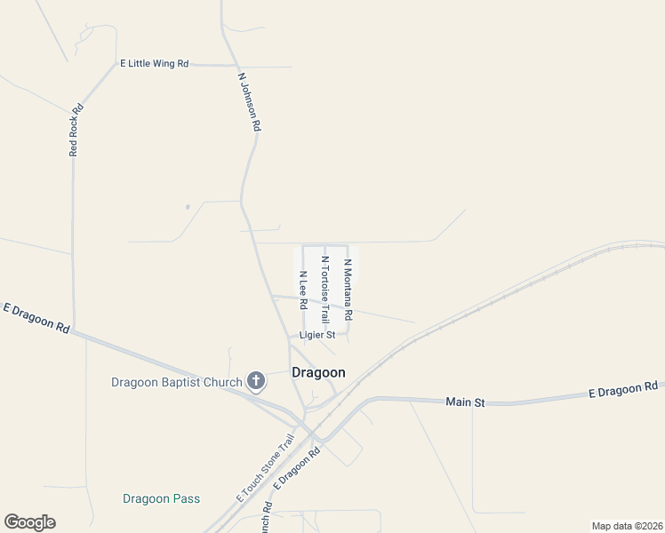 map of restaurants, bars, coffee shops, grocery stores, and more near 1962 North Montana Road in Dragoon