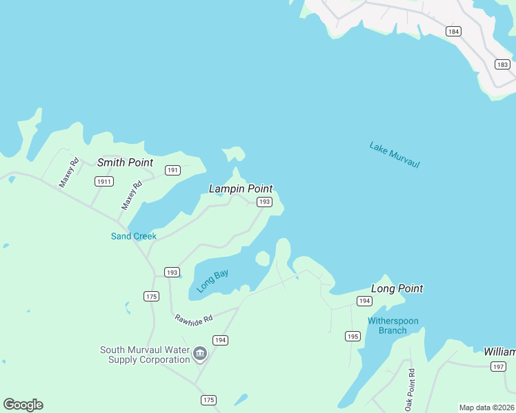 map of restaurants, bars, coffee shops, grocery stores, and more near 326 County Road 193 in Gary City