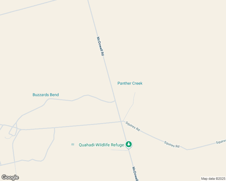 map of restaurants, bars, coffee shops, grocery stores, and more near McDowell Road in Glasscock County